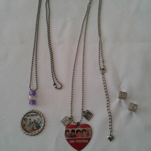 1D Necklaces & Pierced Earrings